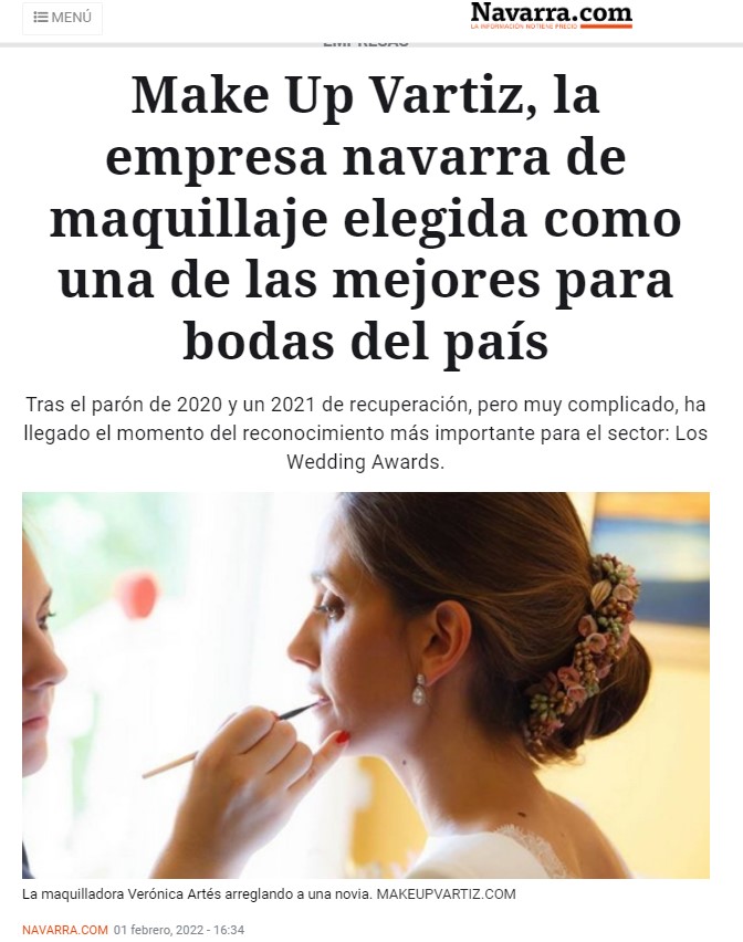 Portada de prensa de Verónica Artés